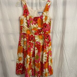 Jessica Howard Floral Women’s Dress - Pink, Orange, White